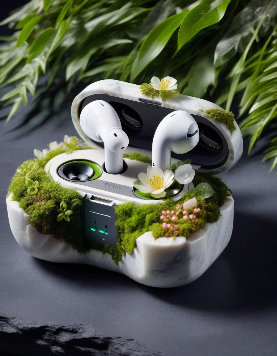 Noise cancellation powered by dense granite acoustics.