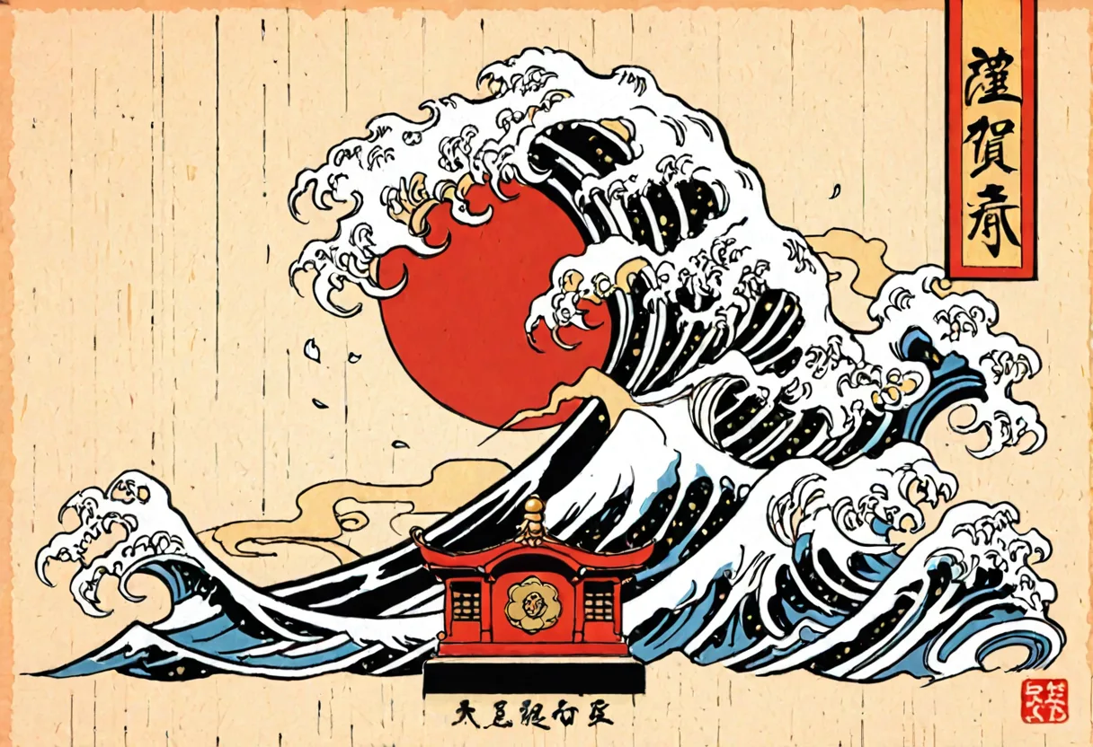 The literal translation of Ukiyo is 'Floating World', and nothing floats better on fermented red waves than pure sustainable cork.