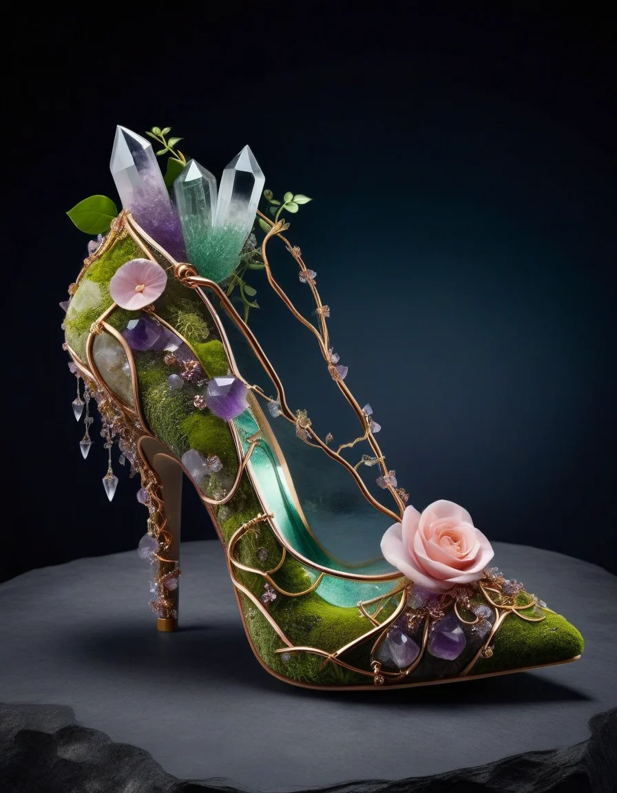 Haute couture meeting tectonic plate subduction.