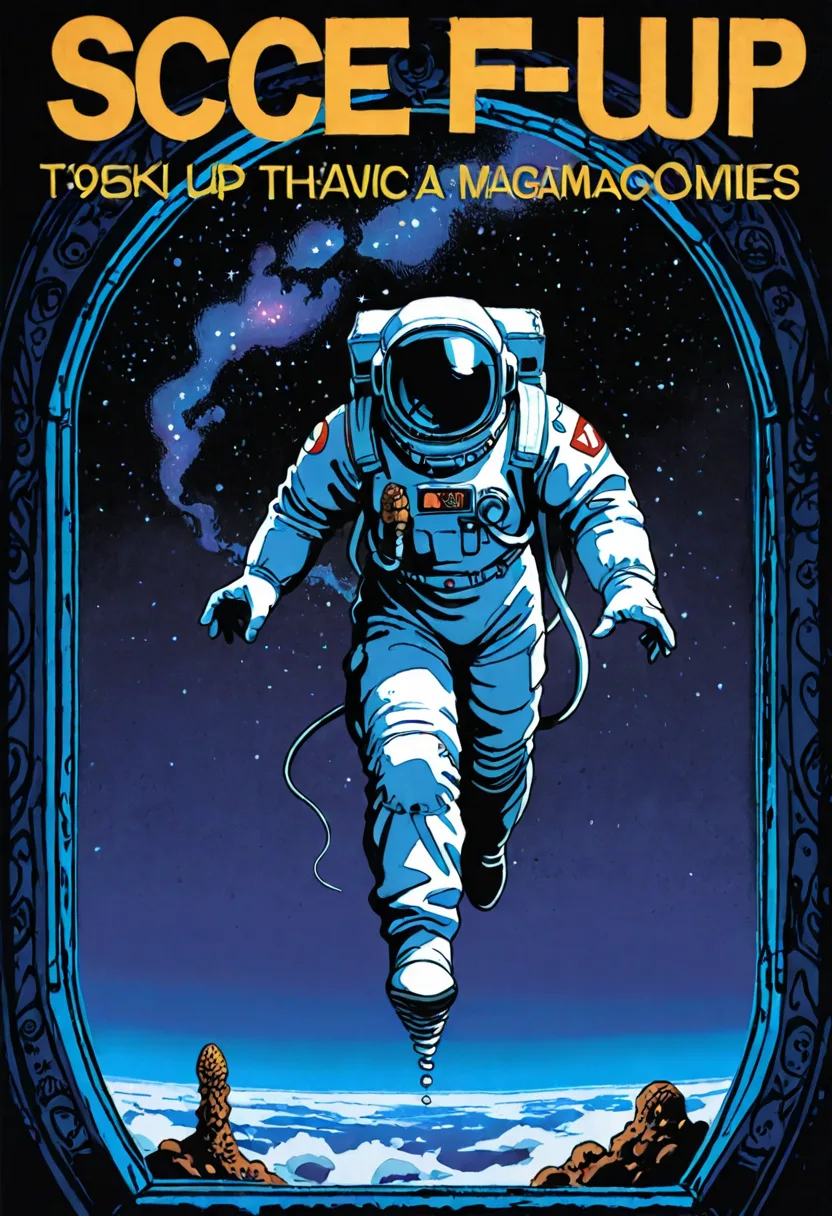 When the ship's hull breaches at Mach 8, Captain Cork proves that nothing seals a vacuum quite like strategic anatomical compression.