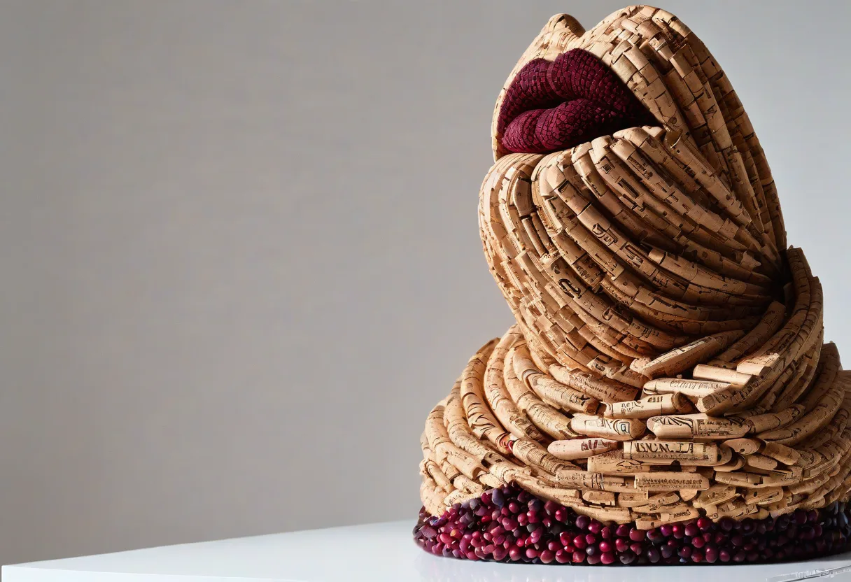 A sensory art installation celebrating the fine art of soaking corks in vintage Bordeaux.